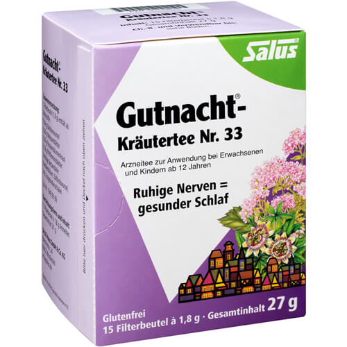 GUTNACHT Kräutertee Nr.33 Salus Filterbeutel