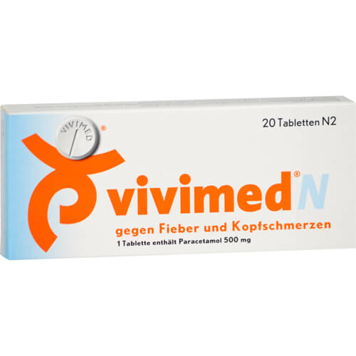 VIVIMED N gegen Fieber und Kopfschmerzen Tabletten
