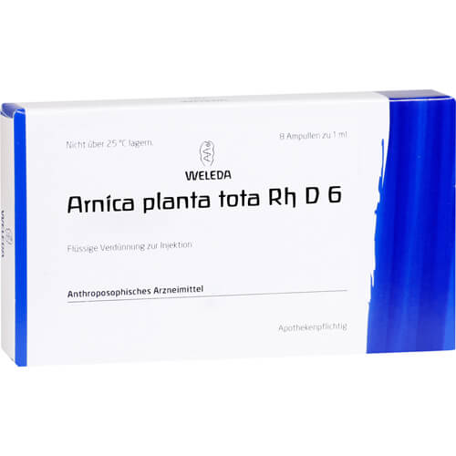 ARNICA PLANTA tota Rh D 6 Ampullen