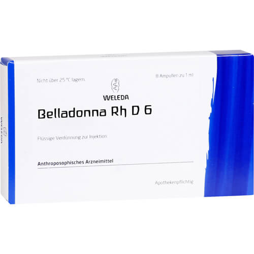 BELLADONNA RH D 6 Ampullen
