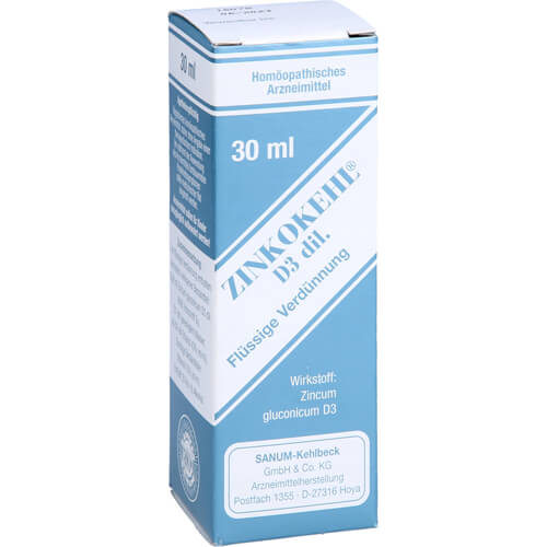 ZINKOKEHL D 3 Tropfen