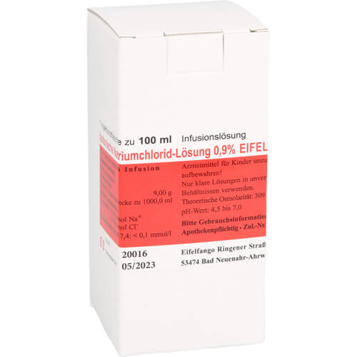 ISOTONISCHE NaCl Lösung 0,9% Eifelfango