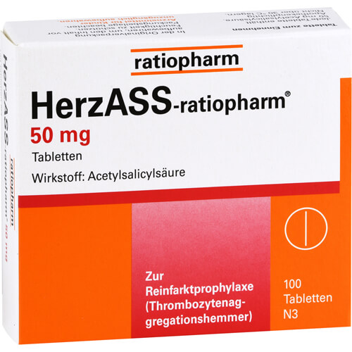 HERZASS-ratiopharm 50 mg Tabletten