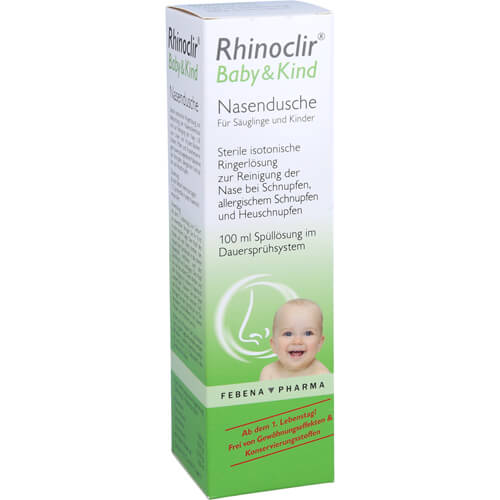 RHINOCLIR Baby & Kind Nasendusche Lösung