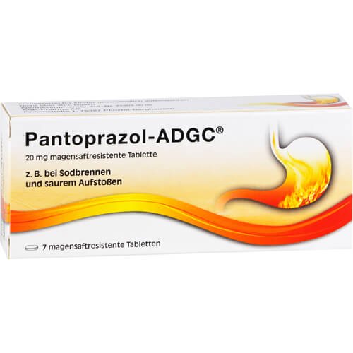 PANTOPRAZOL ADGC 20 mg magensaftres.Tabletten