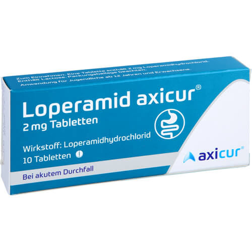 LOPERAMID axicur 2 mg Tabletten