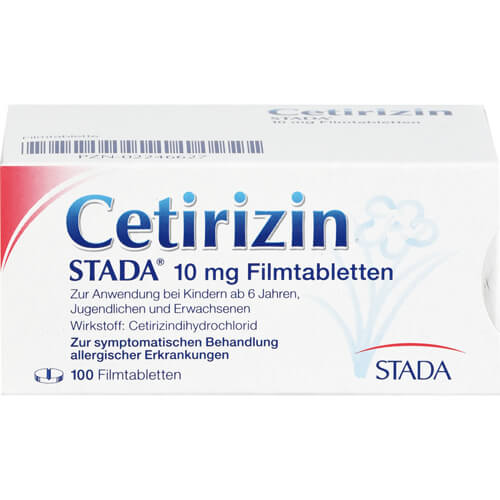 CETIRIZIN STADA 10 mg Filmtabletten